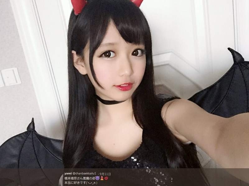 正点妹子yami “恶魔环奈”坏坏打扮招人喜欢