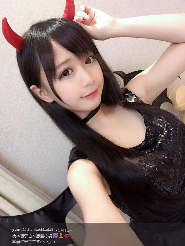 正点妹子yami “恶魔环奈”坏坏打扮招人喜欢