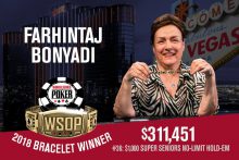 2018 WSOP女冠军诞生,Farhintaj Bonyadi赢得第36项赛事冠军-博狗扑克 蜗牛扑克 德州扑克跟我学