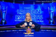 Lauren Roberts赢得美国扑克公开赛第三项赛事$10,000 NLH冠军!-博狗扑克 蜗牛扑克 德州扑克跟我学
