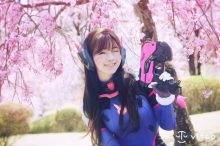 韩国超人气模特儿Yurisa Cosplay D.Va CG美少女甜美梦幻-博狗扑克 蜗牛扑克 德州扑克跟我学