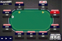 博狗扑克：牌局分析：AA，转牌圈拿到暗三条，如何游戏？-博狗扑克 蜗牛扑克 德州扑克跟我学