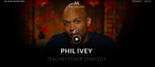 MasterClass宣布扑克名人堂成员Phil Ivey将教授扑克策略-博狗扑克 蜗牛扑克 德州扑克跟我学