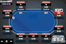 博狗扑克：牌局分析：锦标赛第一手牌，QQ遇到3bet，怎么办？-博狗扑克 蜗牛扑克 德州扑克跟我学