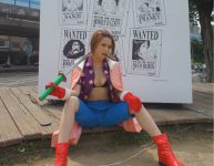 尺度爆表!台湾正妹解婕翎cos海贼王达斯琪:胸部跑出来SayHi-博狗扑克 蜗牛扑克 德州扑克跟我学