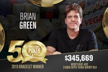 Brian Green摘得WSOP #2桂冠，斩获今年夏季首条金手链！-博狗扑克 蜗牛扑克 德州扑克跟我学