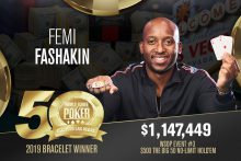Femi Fashakin斩获WSOP史上最大规模赛事Big 50胜利,入账114.7万刀-博狗扑克 蜗牛扑克 德州扑克跟我学