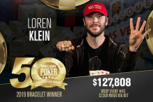 发挥最稳定的牌手,Loren Klein创连续四年荣获WSOP金手链之举-博狗扑克 蜗牛扑克 德州扑克跟我学