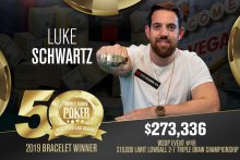 英国线上豪客牌手Luke Schwartz赢得职业生涯第一条金手链-博狗扑克 蜗牛扑克 德州扑克跟我学