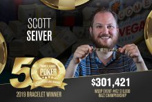 Scott Seiver斩获$10,000 Razz桂冠，丹牛荣获赛事第五名！-博狗扑克 蜗牛扑克 德州扑克跟我学
