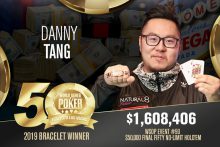 香港牌手Danny Tang斩获五十周年庆冠军,入账$1,608,406-博狗扑克 蜗牛扑克 德州扑克跟我学