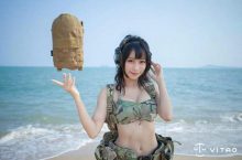 迷彩服正妹玩生存游戏 武装美少女性感大腿迷人-博狗扑克 蜗牛扑克 德州扑克跟我学