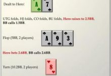 博狗扑克：虽然中了同花，但这种情况你得弃牌-博狗扑克 蜗牛扑克 德州扑克跟我学