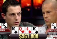 博狗扑克:超经典德州扑克暗三条对撞冤家牌!-博狗扑克 蜗牛扑克 德州扑克跟我学