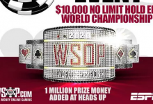 博狗扑克：2020 WSOP $10,000买入主赛事将于下个月开赛！-博狗扑克 蜗牛扑克 德州扑克跟我学