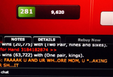 博狗扑克:德州扑克你有没有被桌上的常客玩家斥责过?-博狗扑克 蜗牛扑克 德州扑克跟我学