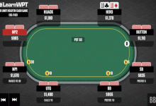 博狗扑克:德州扑克牌局分析,翻牌圈击中顶大暗三条,怎么玩?-博狗扑克 蜗牛扑克 德州扑克跟我学