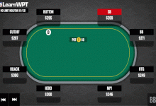 博狗扑克：德州扑克A大同花面对全压，跟注？弃牌？-博狗扑克 蜗牛扑克 德州扑克跟我学