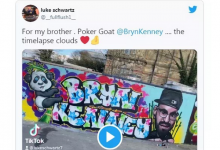 博狗扑克:Luke Schwartz用涂鸦墙致敬Bryn Kenney苏格兰奇才David Vamplew即将复出-博狗扑克 蜗牛扑克 德州扑克跟我学