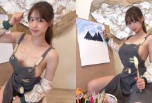 性感小畫家「Irene」裸體圍裙快遮不住 峰峰相連到天邊了!-博狗扑克 蜗牛扑克 德州扑克跟我学