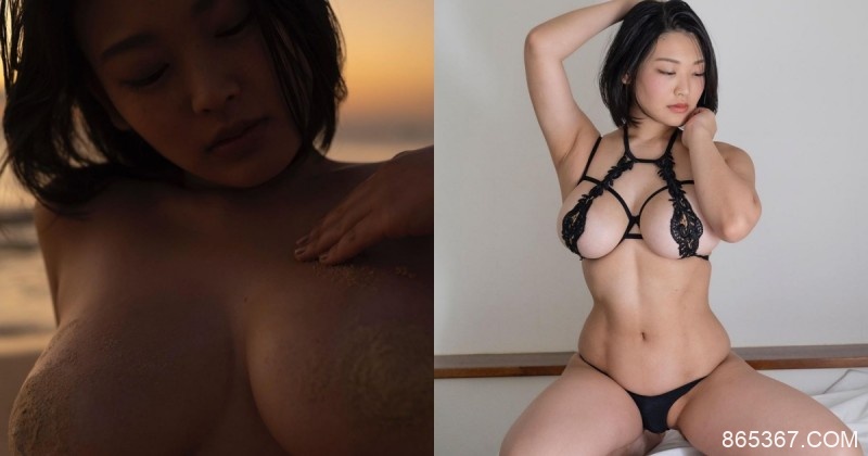 超強大巨乳寫真新人「風吹 ケイ」用沙遮點！「濃郁厚乳+超狂腹肌」引發熱議！