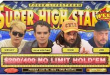 【EV扑克】红的发紫!天选之人Wesley Fei翻牌中三条拿下650K的四人底池-博狗扑克 蜗牛扑克 德州扑克跟我学