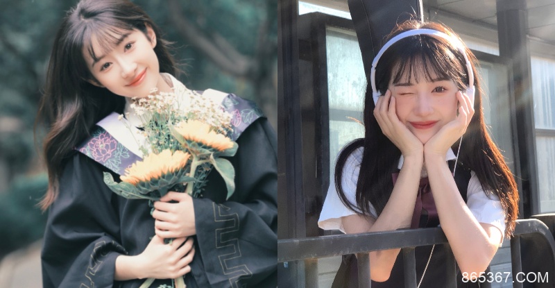 畢業快樂！音樂班正妹學士服美照曝光…　校花美顏X氣質出眾太迷人