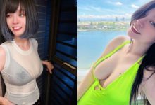 暴雨天「郭鬼鬼Angela」白衣全濕透!性感黑內衣無所遁形,G罩杯豪乳被看光啦!-博狗扑克 蜗牛扑克 德州扑克跟我学