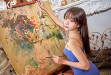 158cm正妹小畫家「優里 Yuri」小洋裝秀美腿，「前凸後翹」線條好迷人！-博狗扑克 蜗牛扑克 德州扑克跟我学