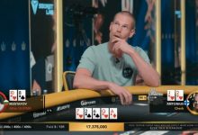 【EV扑克】艺高人胆大的hero call：用一对2和10嗨抓鸡，惊险刺激-博狗扑克 蜗牛扑克 德州扑克跟我学