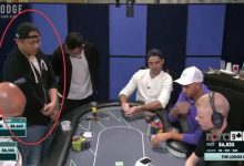 【EV扑克】河牌all in被跟注后，他竟然把坚果牌扔了！-博狗扑克 蜗牛扑克 德州扑克跟我学