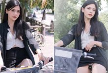 單身正妹OL「瞳瞳」穿窄裙騎共享單車,小褲褲意外露出被路邊工人看光!-博狗扑克 蜗牛扑克 德州扑克跟我学