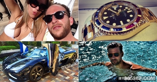太奢華了！6大Instagram多金男大公開