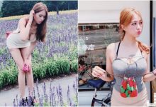 傳香千里!妹子「倒奶賞花」香味四溢!花香混奶味光看就讓人暈眩啦!-博狗扑克 蜗牛扑克 德州扑克跟我学