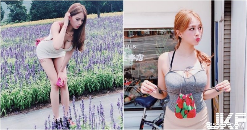 傳香千里！妹子「倒奶賞花」香味四溢！花香混奶味光看就讓人暈眩啦！