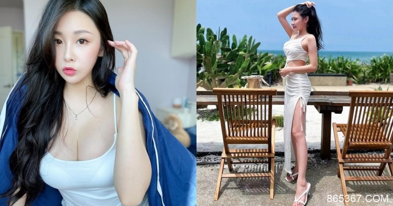 正妹采耳師「篠桃Xuan」低胸小背心好犯規！「雪白嫩乳」呼之欲出！