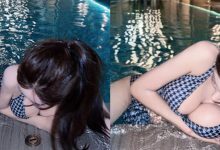 巨乳DJ「Vely」在泳池畔被巨乳卡住!渾圓白嫩雙球變成障礙-博狗扑克 蜗牛扑克 德州扑克跟我学