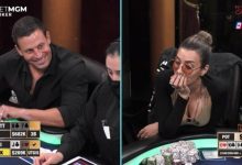 【EV扑克】稳如老狗的盖哥竟然急眼了,大美女J嗨跟注究竟是作弊还是“无脑”?-博狗扑克 蜗牛扑克 德州扑克跟我学