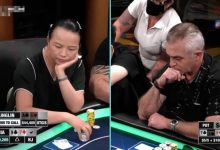 【EV扑克】牌桌上唱歌到底算不算犯规?国人玩家曾玲琳挑战高额桌-博狗扑克 蜗牛扑克 德州扑克跟我学