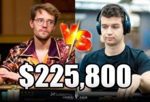 【EV扑克】用TT在AA5J4牌面连打两枪后河牌跟对手8万刀全下为哪般?-博狗扑克 蜗牛扑克 德州扑克跟我学