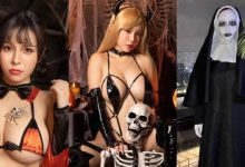 豁出去了!木瓜姐姐「香菱Mandi」今年萬聖節造型嚇壞眾人-博狗扑克 蜗牛扑克 德州扑克跟我学