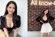 熱愛穿黑色的「緊身裝爆乳妹」，戶外捧胸畫面太辣了！-博狗扑克 蜗牛扑克 德州扑克跟我学