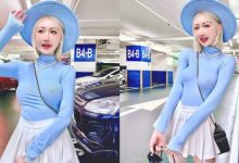 不可能這麼辣吧？葉妮妮注重行車安全　地下停車場大開車頭燈-博狗扑克 蜗牛扑克 德州扑克跟我学