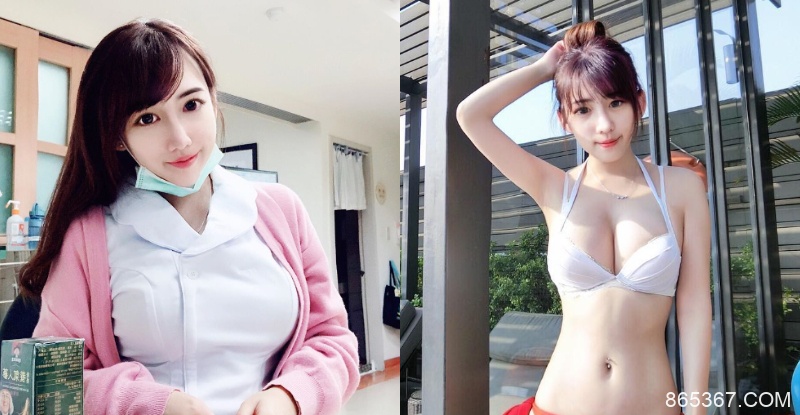 太兇必須客訴！甜美護理師李怡葶彷彿「人間胸器」　純白制服被撐到極限