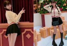 巨乳甜心「安希」聖誕樹前留念,迷你短裙轉過去「白嫩蜜桃」彈出!-博狗扑克 蜗牛扑克 德州扑克跟我学