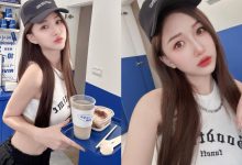 咖啡廳驚見正妹「妮娜張張」，狂曬小蠻腰　粉絲笑：「咖啡太甜！」-博狗扑克 蜗牛扑克 德州扑克跟我学