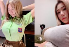 學姐太胸！昂首闊步武陵校友「Janie泥泥」快把制服撐破　扣子已經緊繃-博狗扑克 蜗牛扑克 德州扑克跟我学