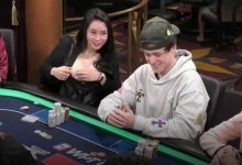 【EV扑克】露假胸的日本妹子跟闺蜜去脱衣舞俱乐部,还说自己欲火焚身-博狗扑克 蜗牛扑克 德州扑克跟我学