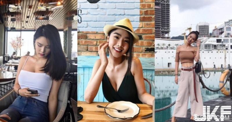 驚人風景！餐廳滑捕捉到「氣質正妹」胸前形狀「好大一包」！