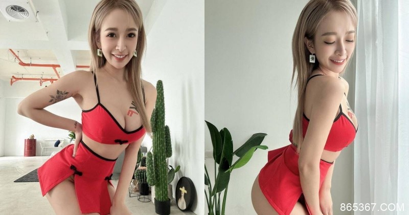 淘氣女友「嵐芯語」火辣拜年！「H罩杯巨乳+白嫩蜜桃」讓粉絲瘋狂點讚！